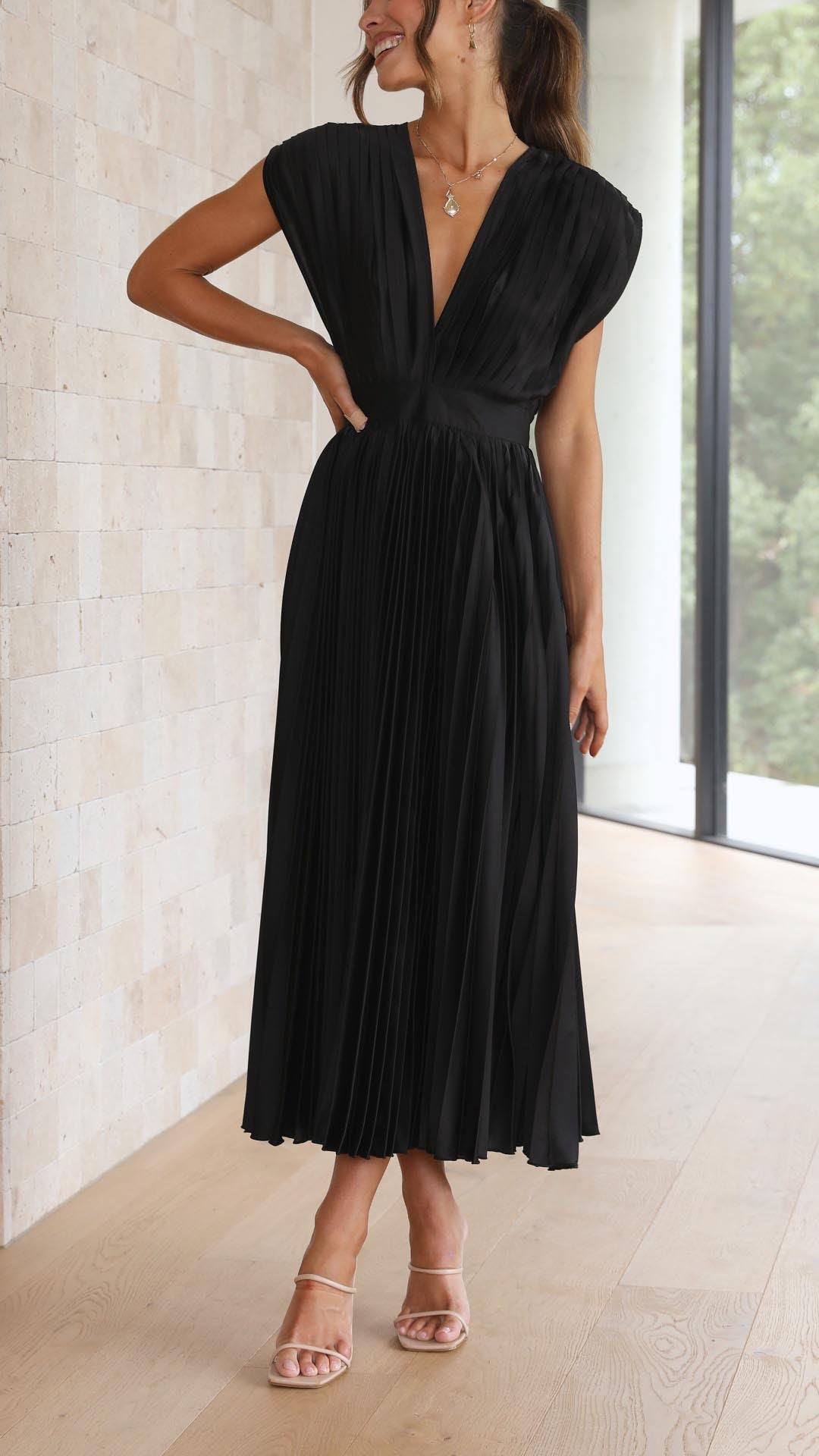 MARAIS | Robe Élégante en Plis