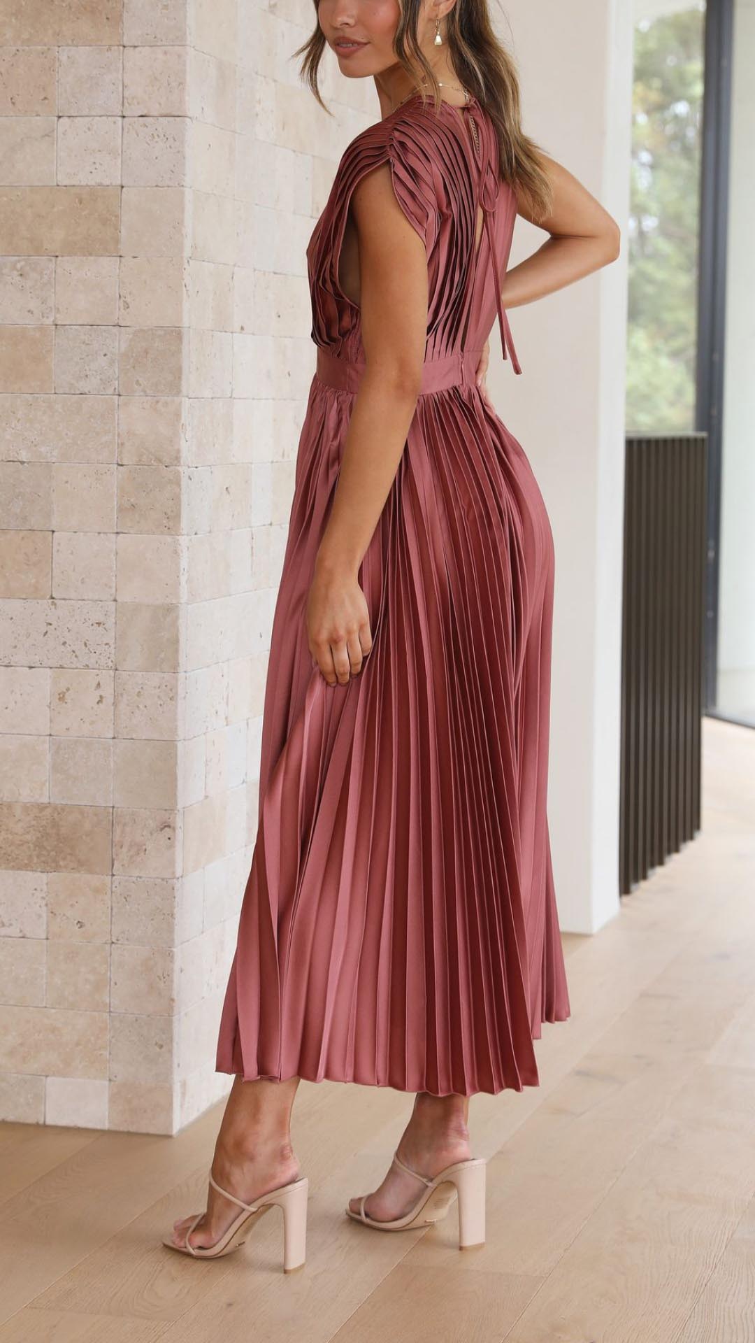 MARAIS | Robe Élégante en Plis