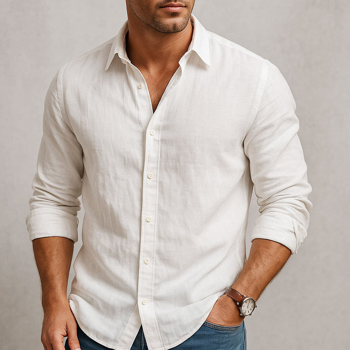 MARAIS | CHEMISE ESSENTIELLE EN LIN POUR HOMME