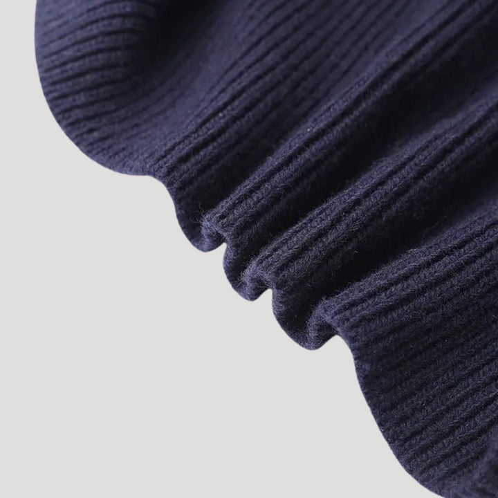 MARAIS | Cardigan Marine Col Denim Chloé