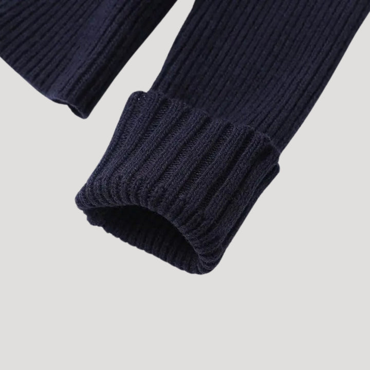 MARAIS | Cardigan Marine Col Denim Chloé