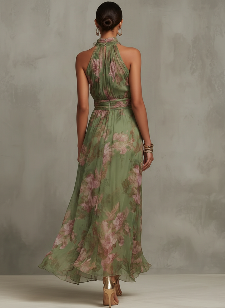 MARAIS | Robe Longue Élégante Florale Élise