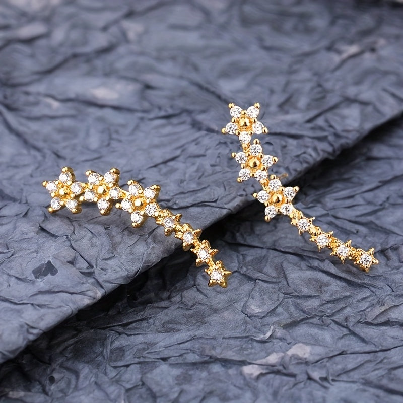 MARAIS | BOUCLES D’OREILLES FLORALES INTEMPORELLES