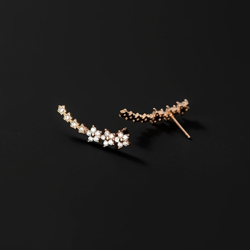 MARAIS | BOUCLES D’OREILLES FLORALES INTEMPORELLES