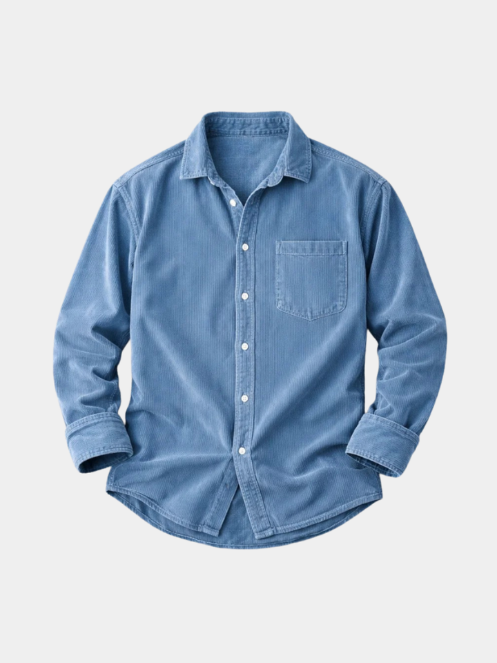 MARAIS | CHEMISE CLASSIQUE EN VELOURS CÔTELÉ POUR HOMME