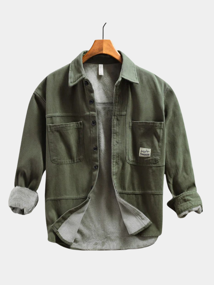 MARAIS | CHEMISE CARGO EN POLAIRE POUR HOMME