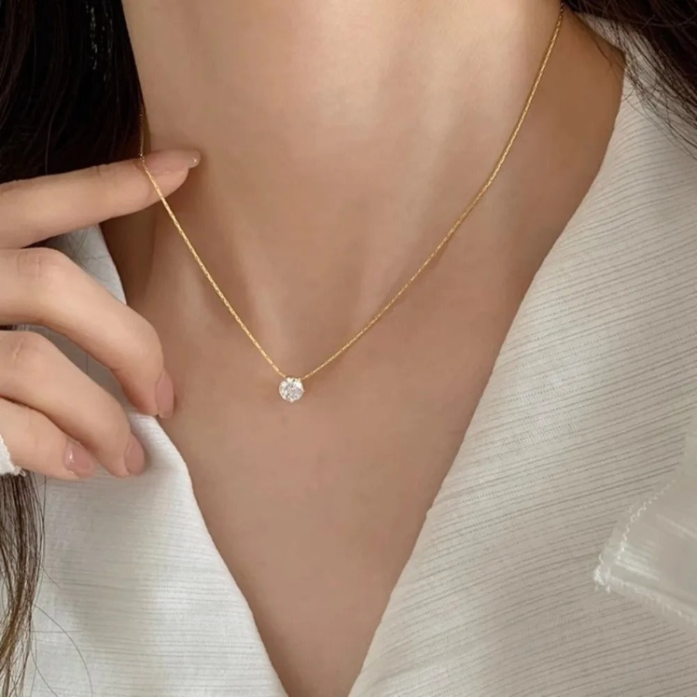 MARAIS | COLLIER EN PIERRES DE MOISSANITE