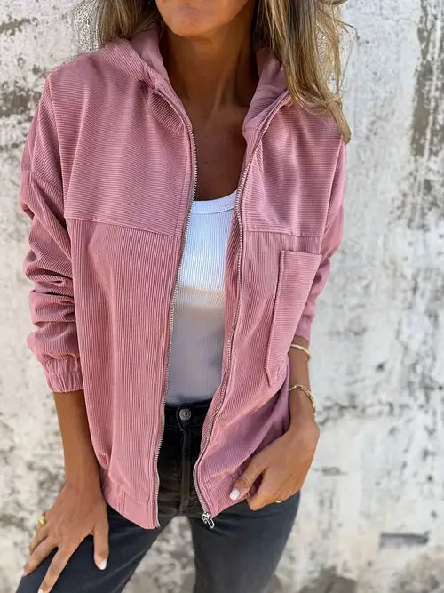 MARAIS | Veste décontractée en velours côtelé pour femme