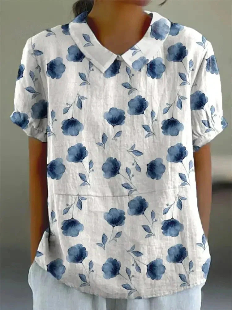 MARAIS | Blouse Fleurie Élégante