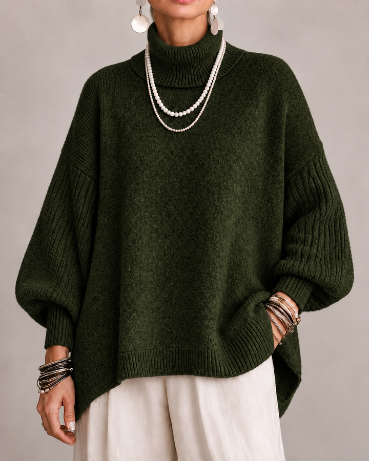 MARAIS | Pull Col Roulé Oversize Pauline
