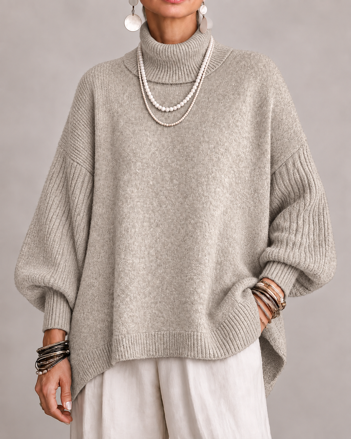 MARAIS | Pull Col Roulé Oversize Pauline