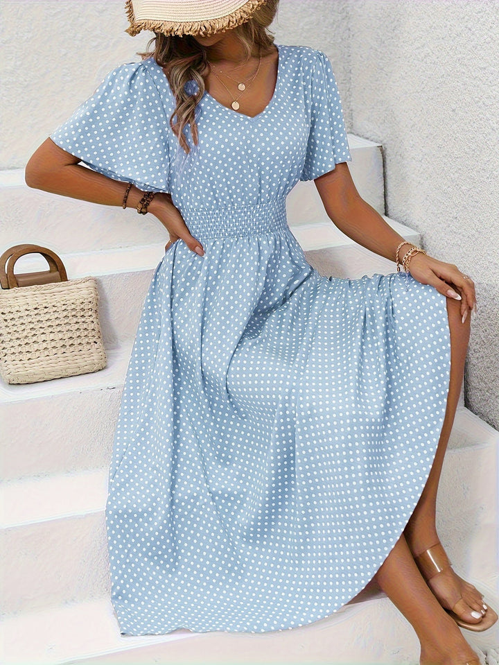 MARAIS | Robe Élégante Pois Élisa