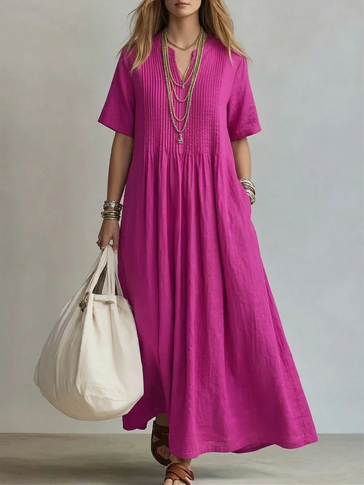 MARAIS | Robe Plissée Élégante Léa