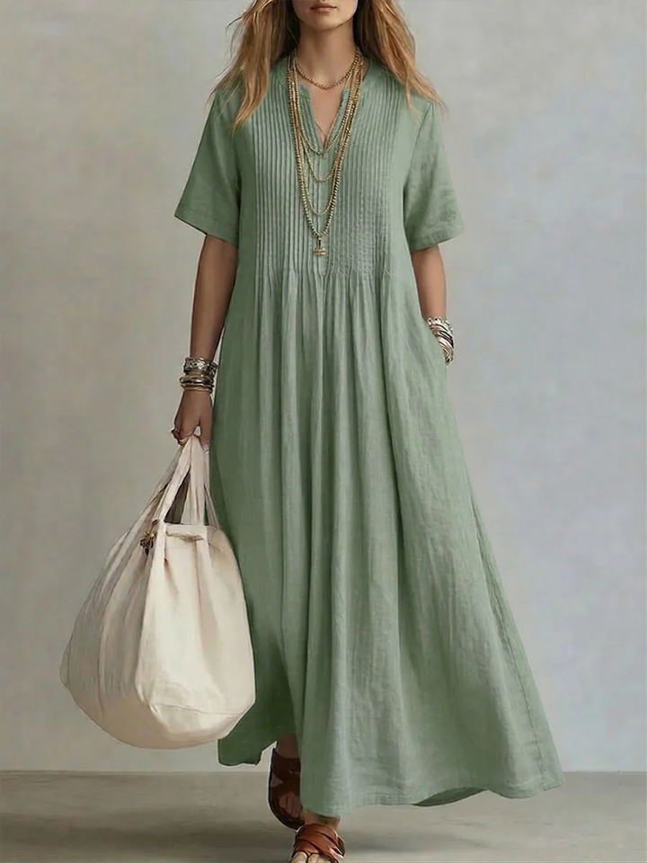 MARAIS | Robe Plissée Élégante Léa