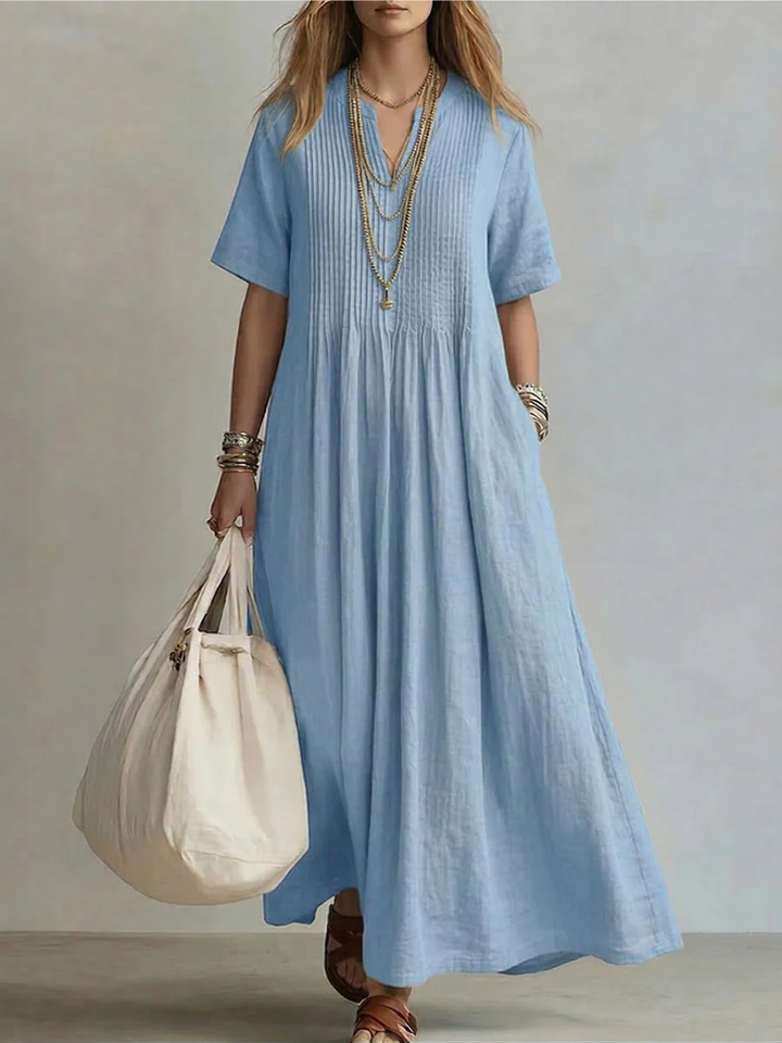 MARAIS | Robe Plissée Élégante Léa