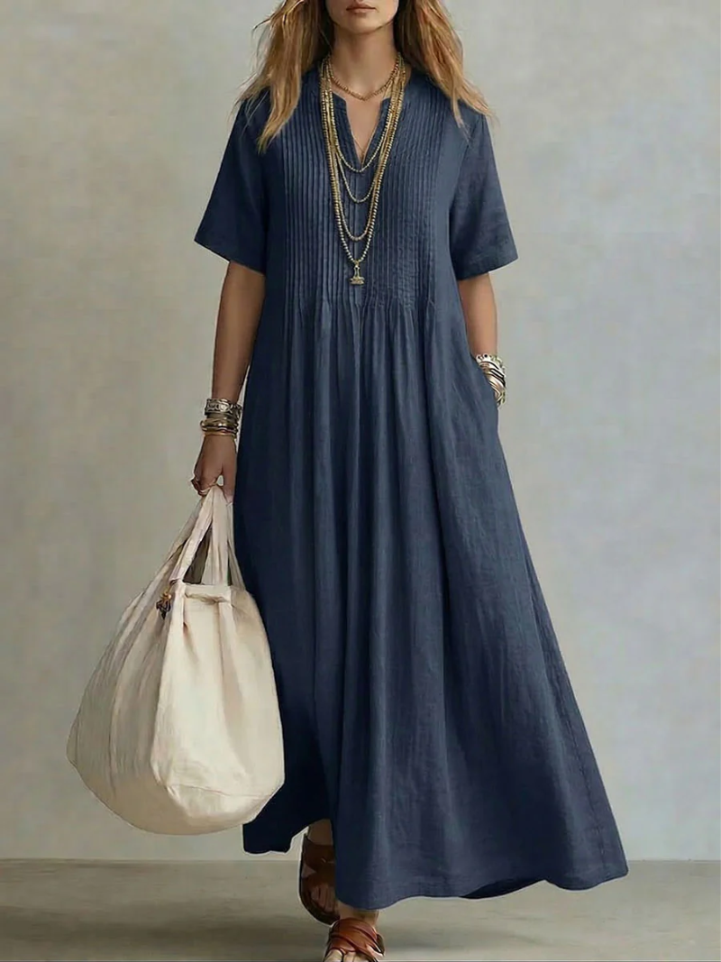 MARAIS | Robe Plissée Élégante Léa
