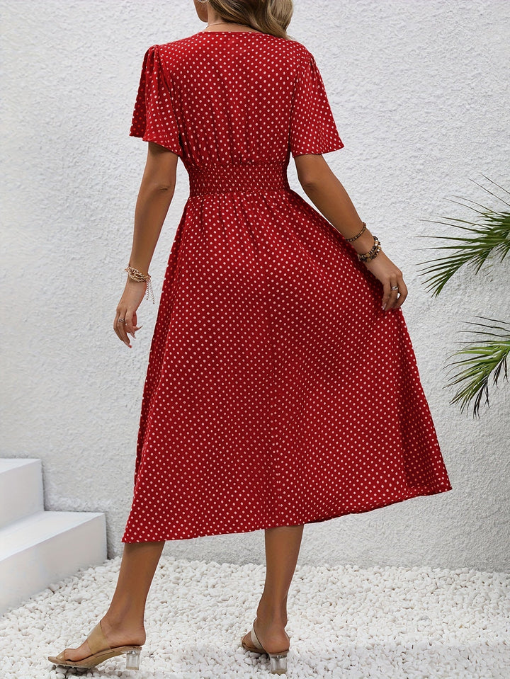 MARAIS | Robe Élégante Pois Élisa