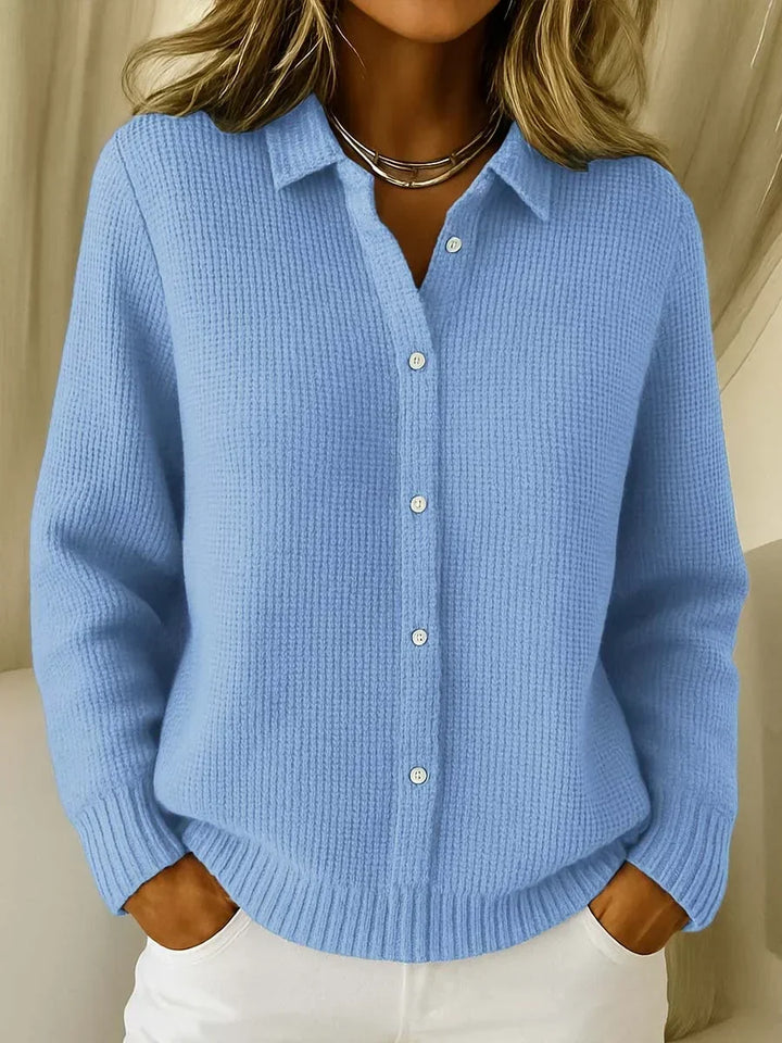 MARAIS | Cardigan Maille Col Chemise Martine