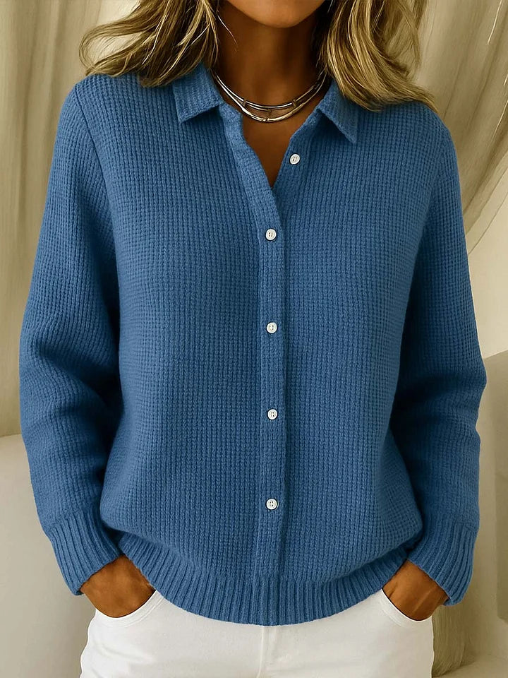 MARAIS | Cardigan Maille Col Chemise Martine