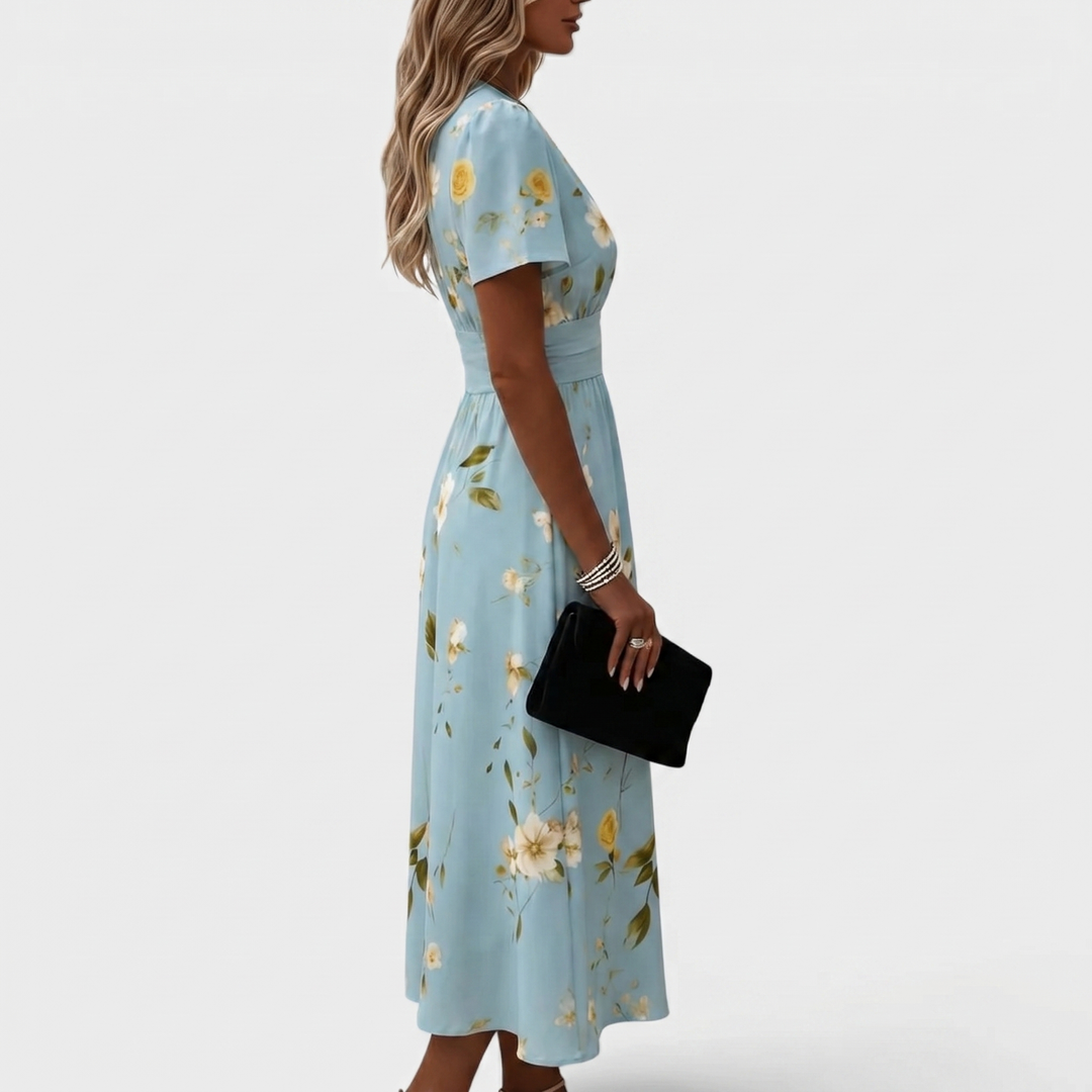 MARAIS | Robe Élégante Florale Élina