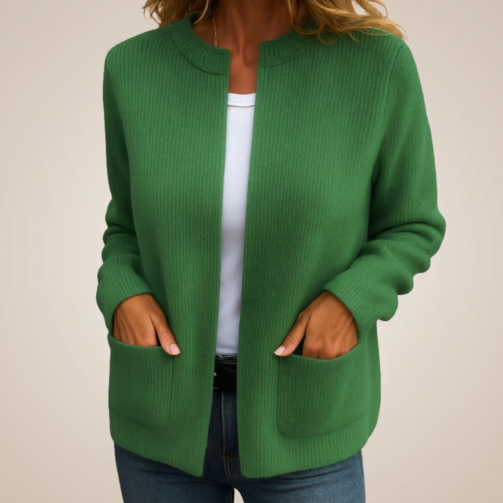 MARAIS | Gilet Zippé en Maille Douce Juliette