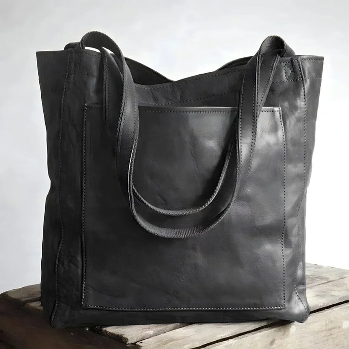 MARAIS | Cabas en cuir authentique Signature