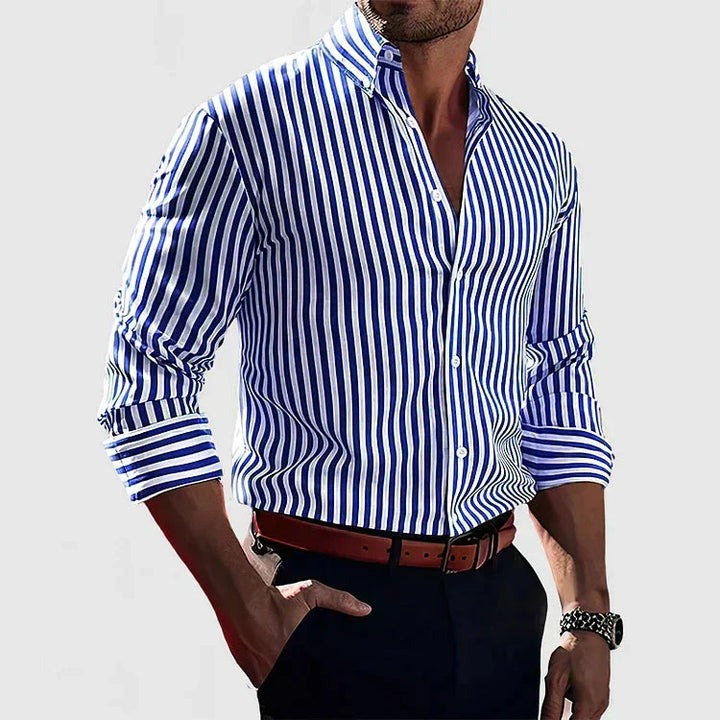 MARAIS | CHEMISE À RAYURES DÉCIDÉES POUR HOMME