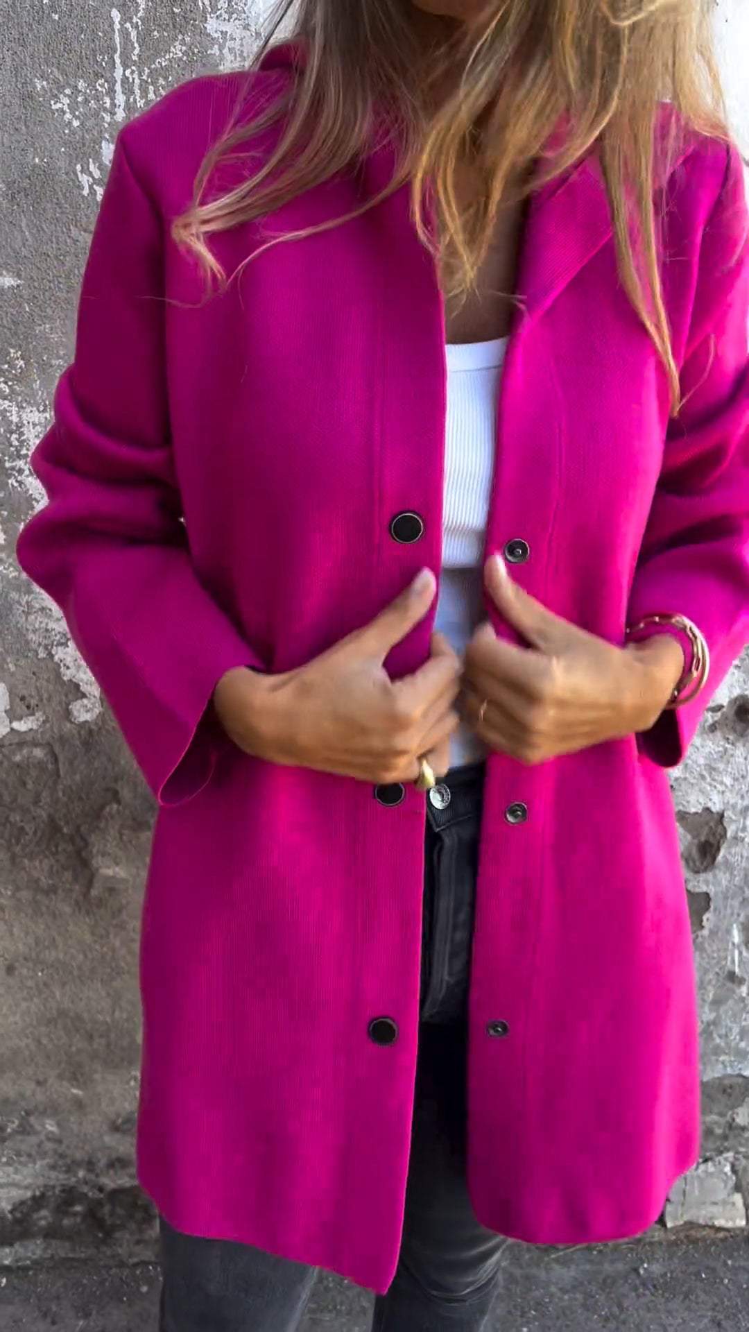 MARAIS | GILET LONG CHIC AVEC CAPUCHE