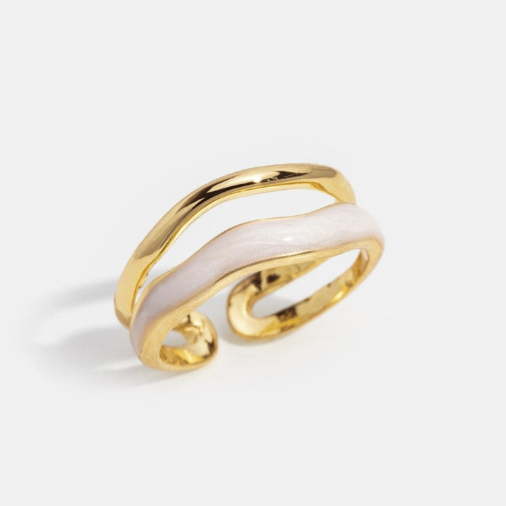 MARAIS | BAGUE DORÉE SAHARA À COUCHES