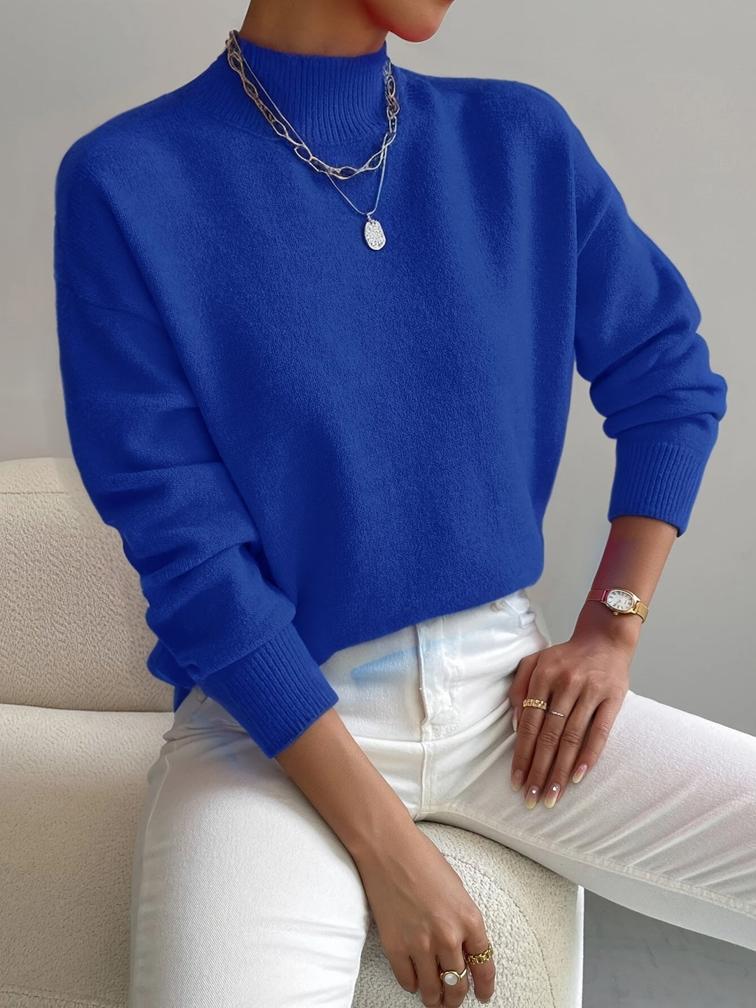 MARAIS | Pull Col Montant Doux Christine