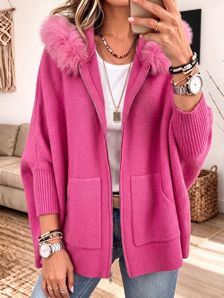 MARAIS | Veste à Capuche en Maille Élise