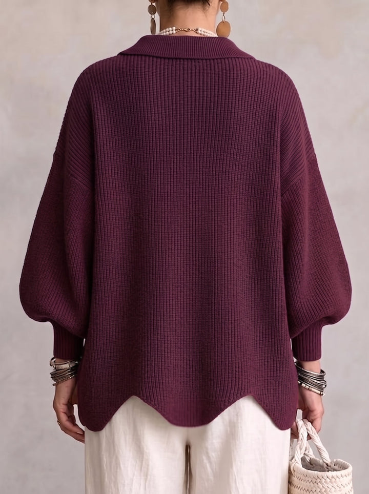 MARAIS | Gilet Oversize Boutons Dorés Manon