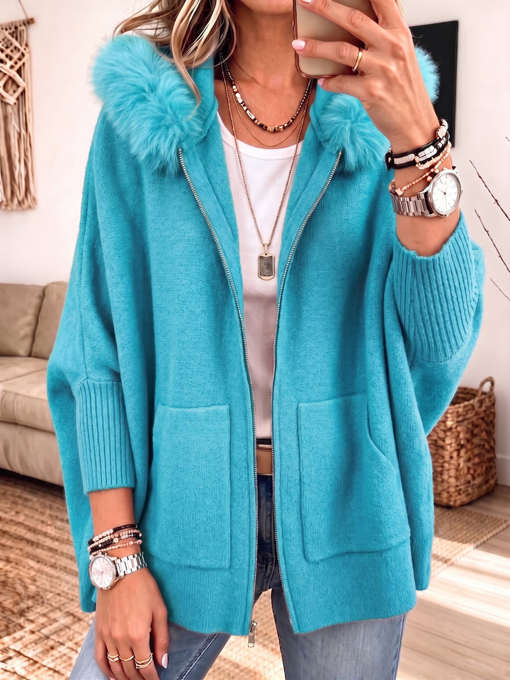 MARAIS | Veste à Capuche en Maille Élise