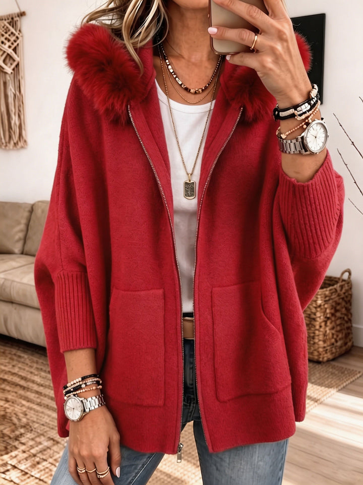 MARAIS | Veste à Capuche en Maille Élise