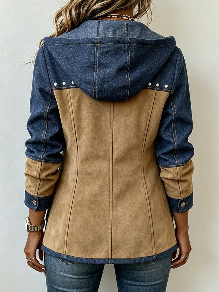 MARAIS | Veste à Capuche Bi-Matière Véronique