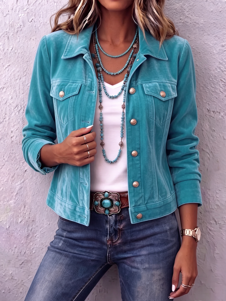 MARAIS | Veste en Velours Bohème Margot