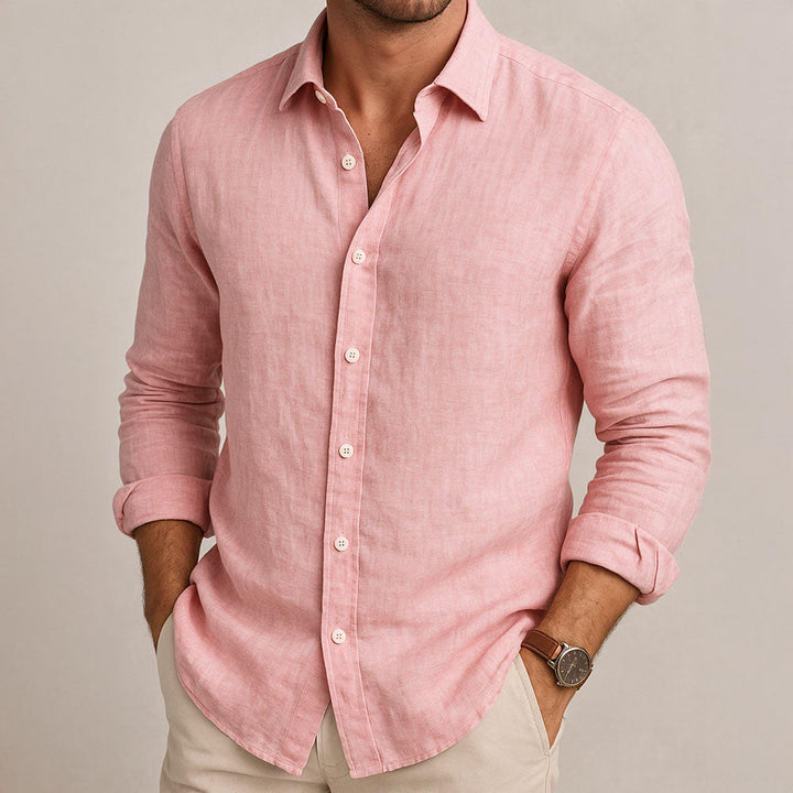 MARAIS | CHEMISE ESSENTIELLE EN LIN POUR HOMME