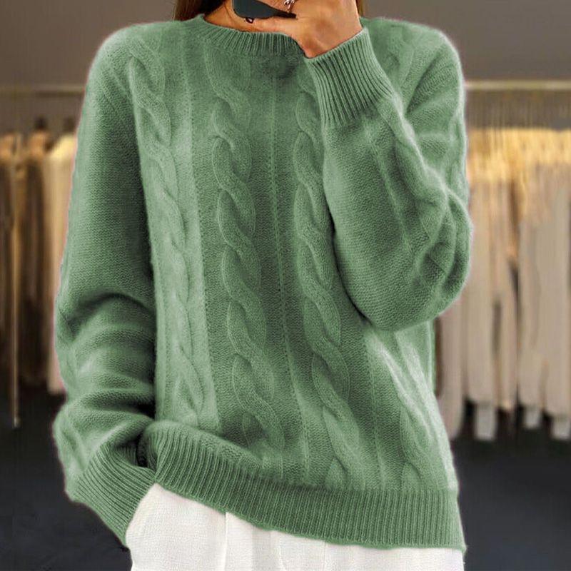 Elisia | Pull côtelé en maille moelleuse