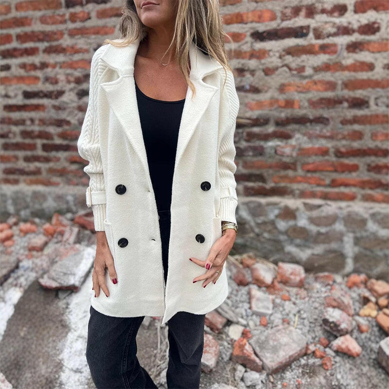 MARAIS | MANTEAU MI-LONG À DOUBLE BOUTONNAGE