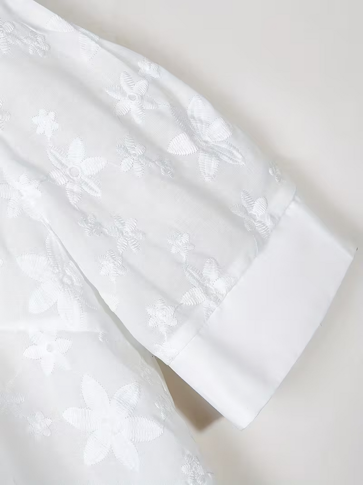 MARAIS | Blouse Élégante à Motifs Floraux