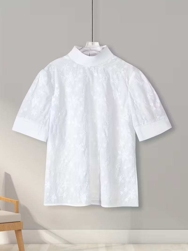 MARAIS | Blouse Élégante à Motifs Floraux