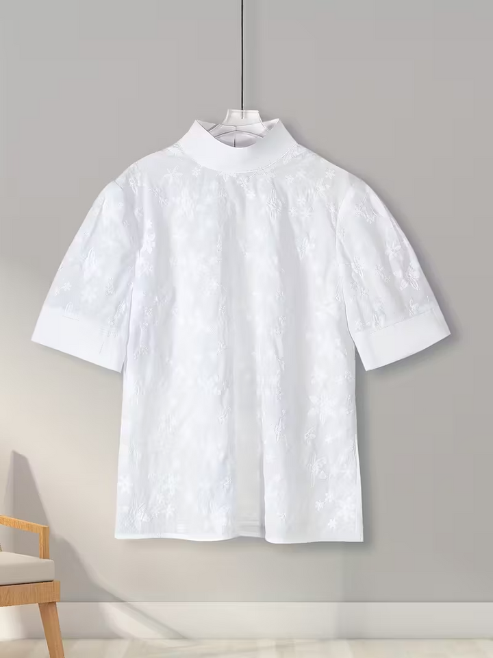 MARAIS | Blouse Élégante à Motifs Floraux